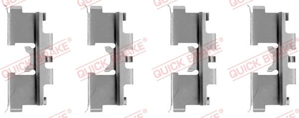 QUICK BRAKE Piederumu komplekts, Disku bremžu uzlikas 109-1068